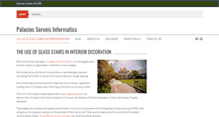 Desktop Screenshot of palaciosserveisinformatics.com